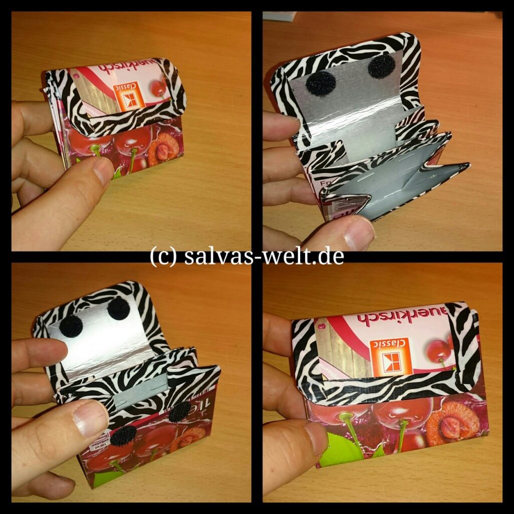 Upcycling Geldbörse